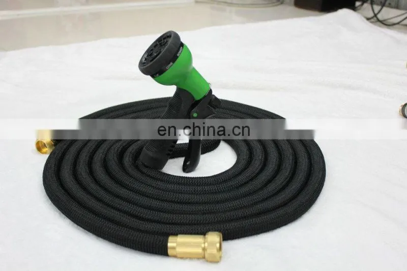 NEW Magic Hose Expandable garden hose 50FT 75FT 100FT Flexible WATER Hoses with Strongest Solid Brass Fitting
