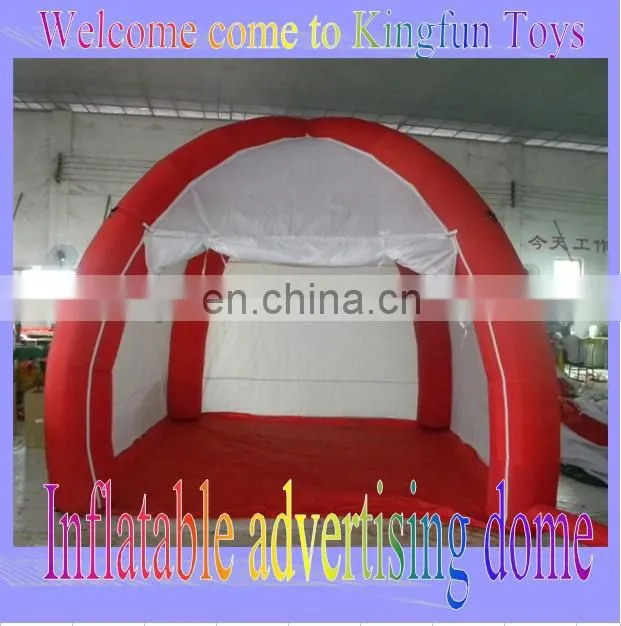Pink Inflatable cartoon tents for square promotion