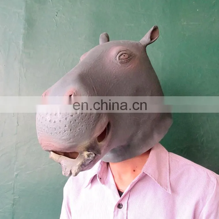 Fashion Masquerade Party Cosplay Funny Various Christmas Horse Hand Masks with Skin-Friendly