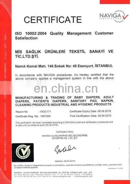 High Quality Beren Baby diapers from Turkish Manufacturer