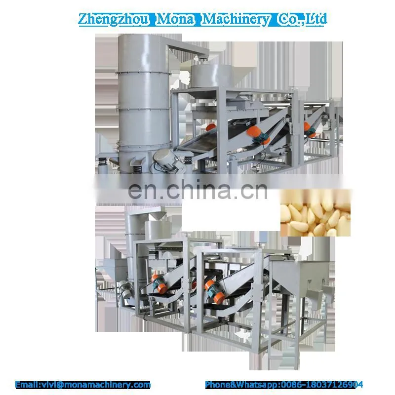 pinenut hulling machine| pinenut sheller and separation machine