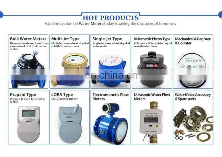 plastic pulses multi jet water meters pulse sensor