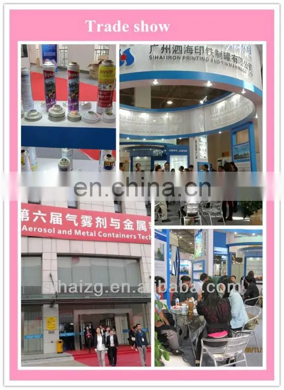 refillable aerosol spray paint /cleaner/lubricant can