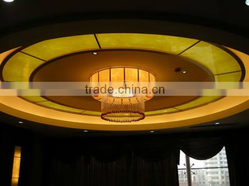 hotel hall large decorative alabaster stone