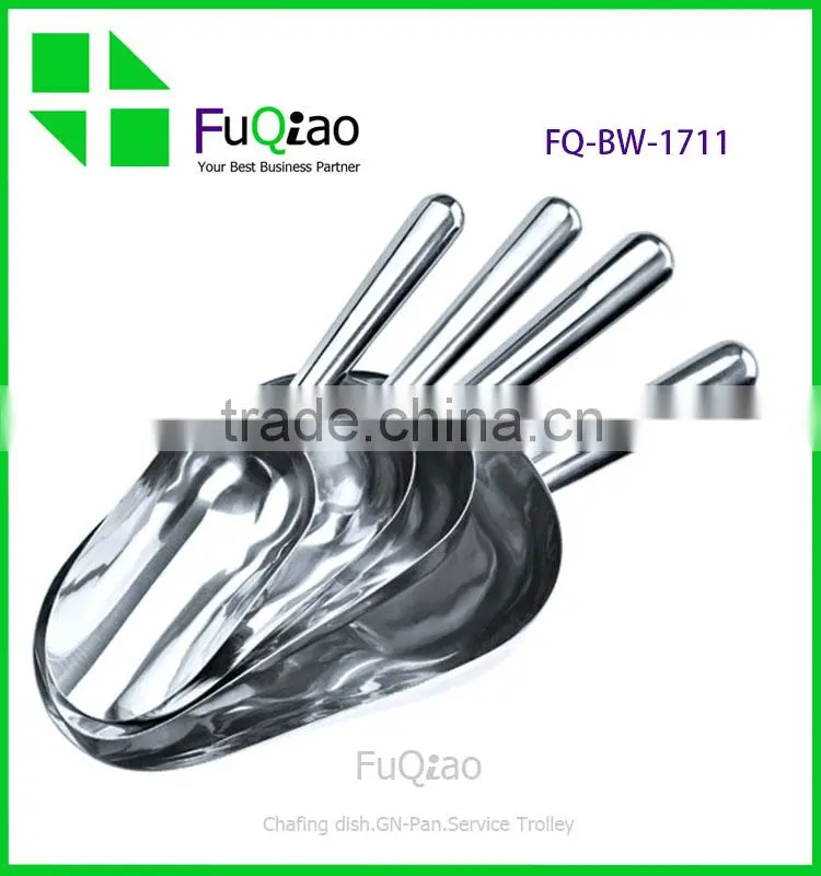 Manufacturer High Quality Cooking Tools Ice Tool food grade stainless steel ice scoop ice bucket scoop