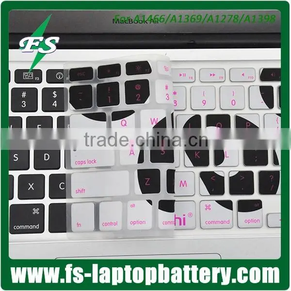 Newest Product Wholesale Colorful Keyboard Cover Silicone Skin For Macbook 12inch