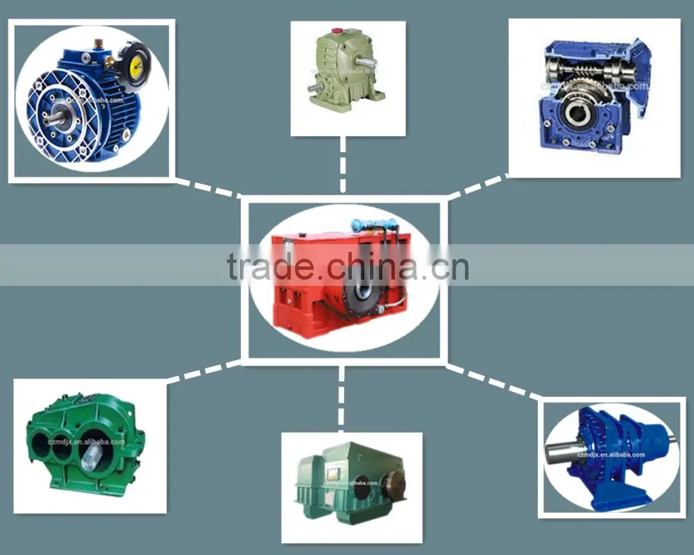 Electric motor gearbox R series electric motor reduction gearbox