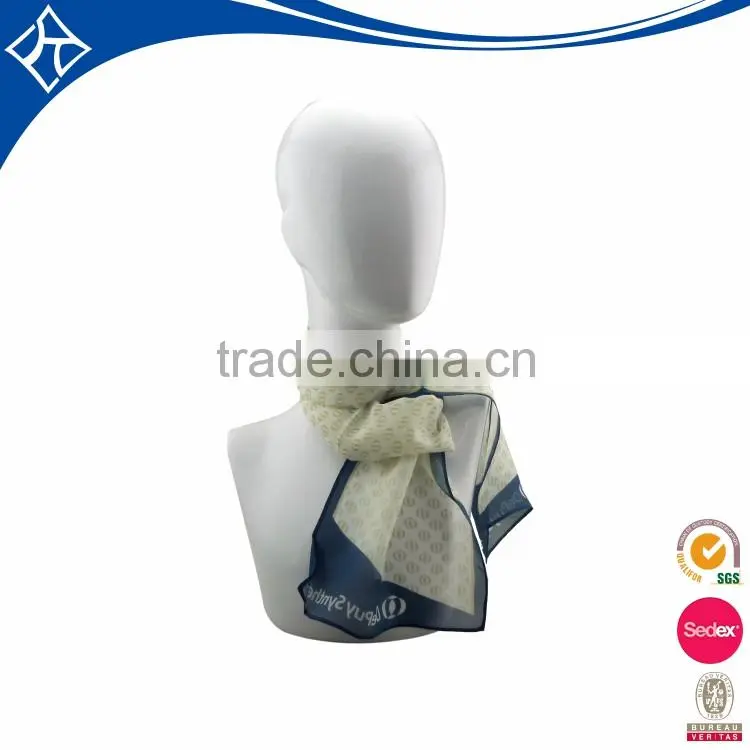 Fashional print designs long indian silk scarf