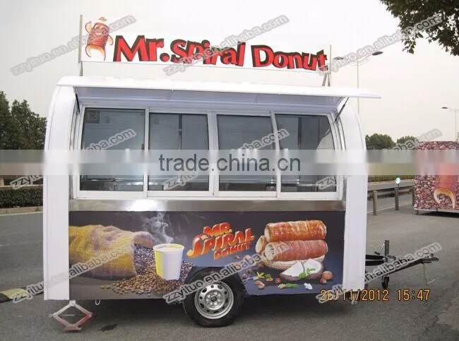 Mobile Food Trailer/ Caravan Trailer For Sale/ Food Concession Trailer For Sale