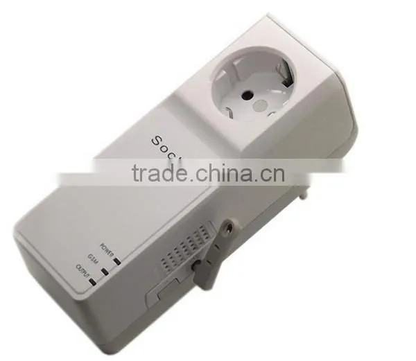 Newest 2-in-1 Multifunctional Remote Controlled ON/OFF 3000W GSM Power Socket With External Temperature Alarm Sensor Head