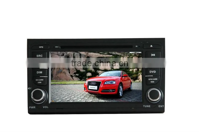 For AUDI A4/S4/RS4 2002-2008 Touch screen Double-DIN In Dash Navigation System Build-In GPS/CANBUS/DVD/CD/MP3/MP4