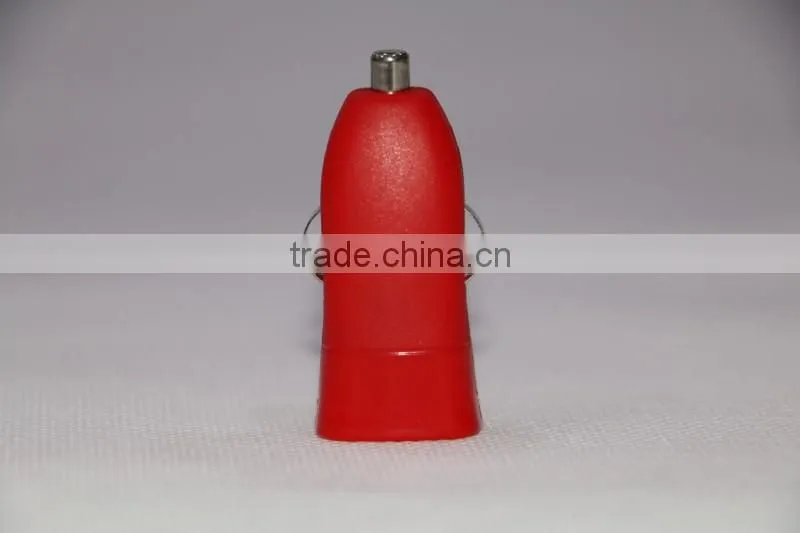 Pocket size mini USB car charger with single USB 2.0 output best for travel and business trip