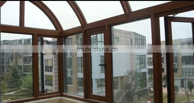 aluminium terrace glass sunroom modern style for house