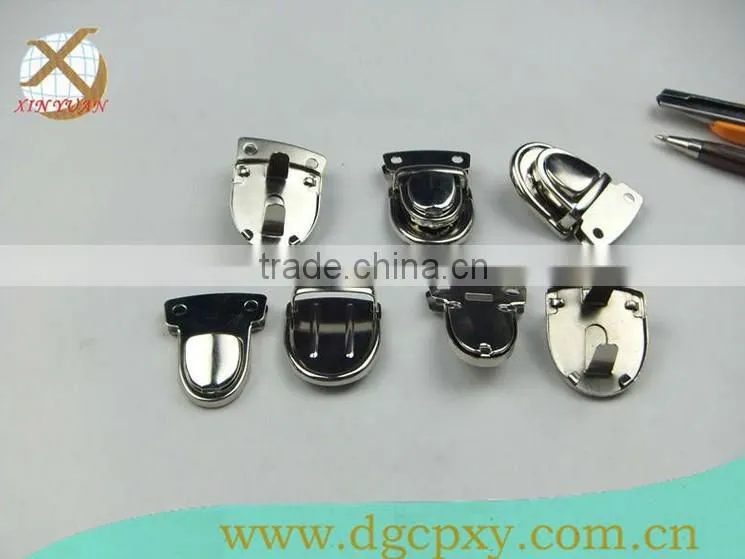 New! Wholesales Cheap metal silver snap lock for bags