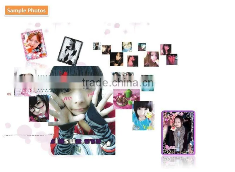 Amusement Touch Screen Kiosk Photo Vending Machine