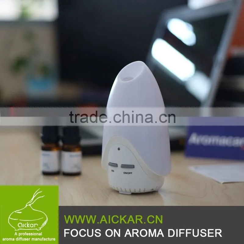 Mini Capacity 50ml USB Aroma Diffuser 7 colors LED lights Ultrasonic Diffusers For Essential Oils