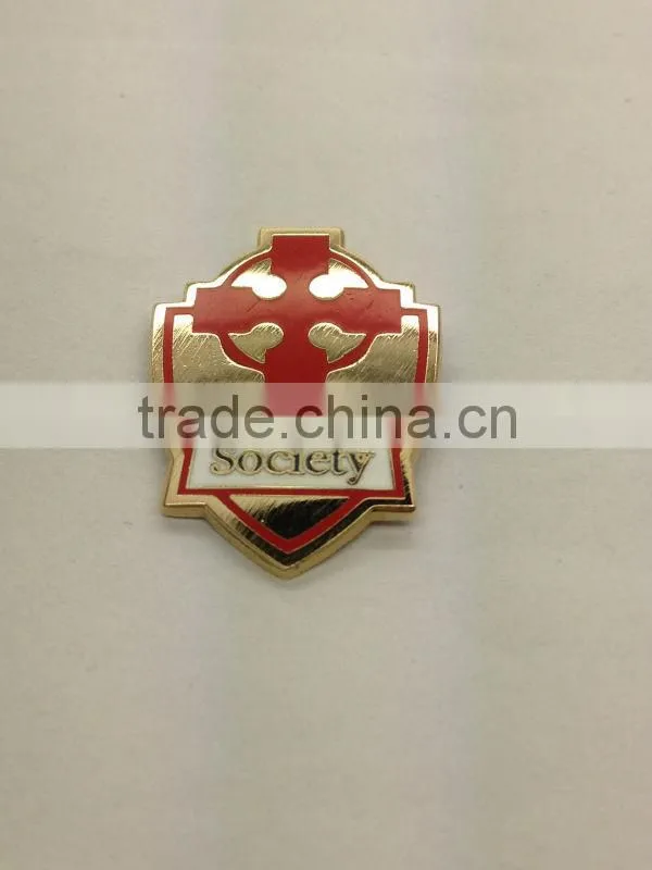 Tie bar metal custom gift epola badge / imitation lapel pins