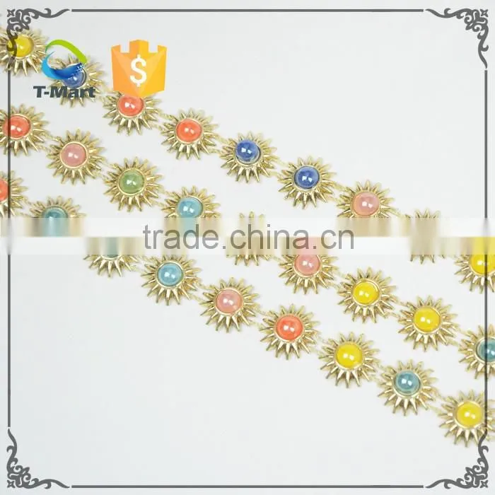 2016 new design colorful design for decorating shoes