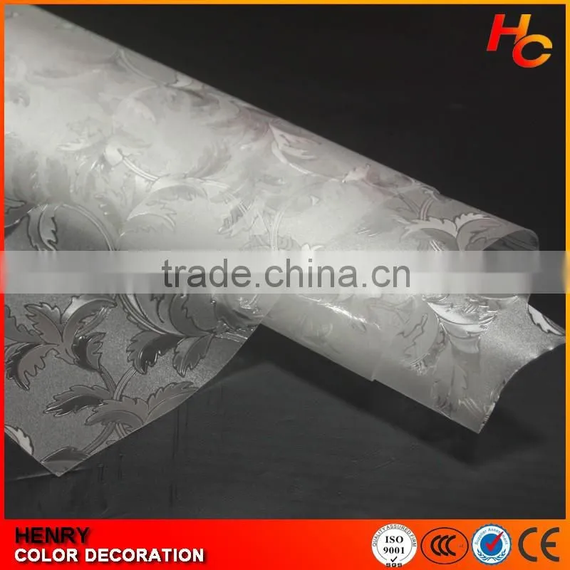 Wholesale self adhesive decorative privacy window film for home or office
