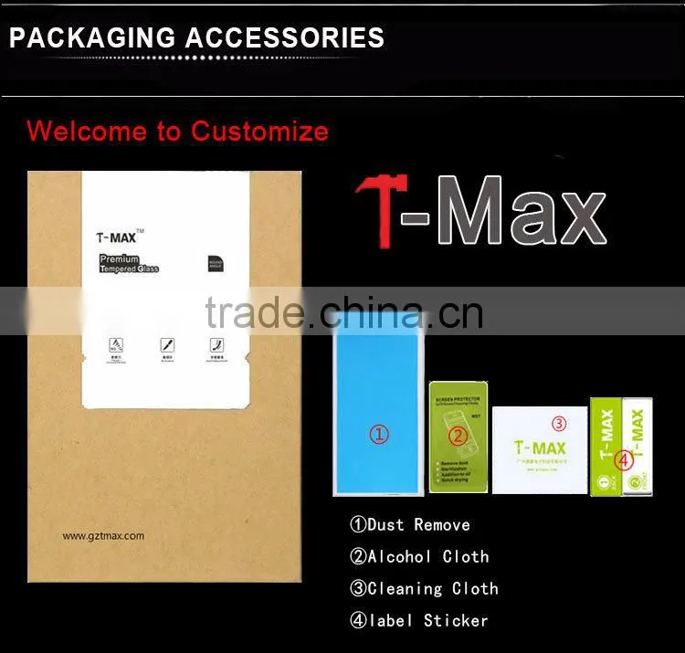 2015 Newest tablet 9H 2.5D Japenese AGC tempered glass screen protector for Microsoft Surface 3