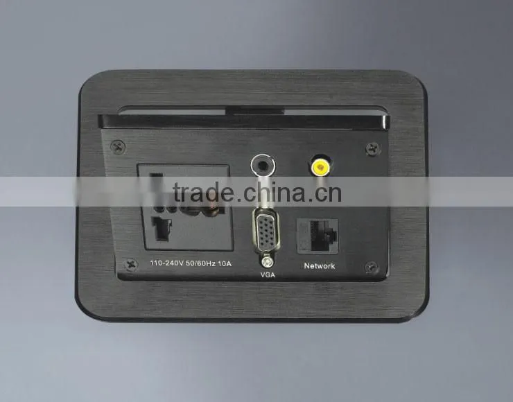 Intelligent Air Support Type 3 Pin Desktop Socket for Office