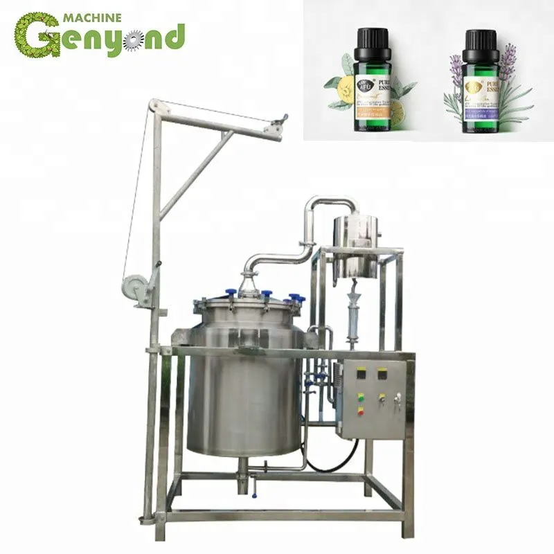 50L Plant Flower Agaric Essential Oil Hydrosol Distiller Distillation Machine Extractor Extraction Machine Extracting Equipment