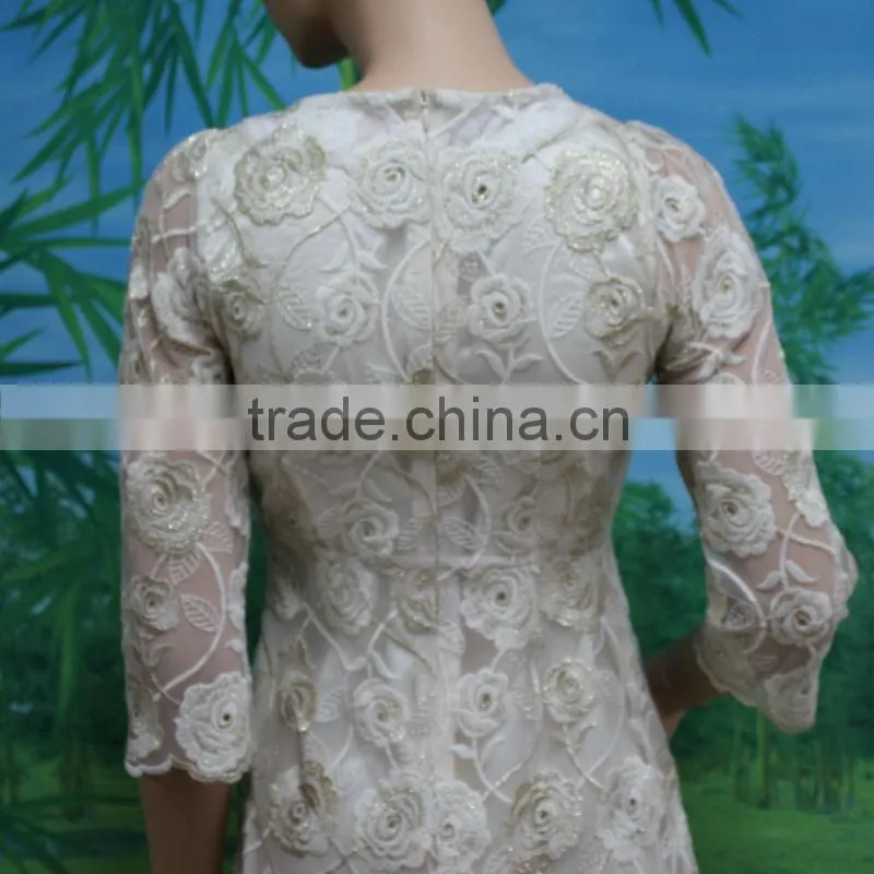 elegant long sleeve lace dress patterns wholesale 2013