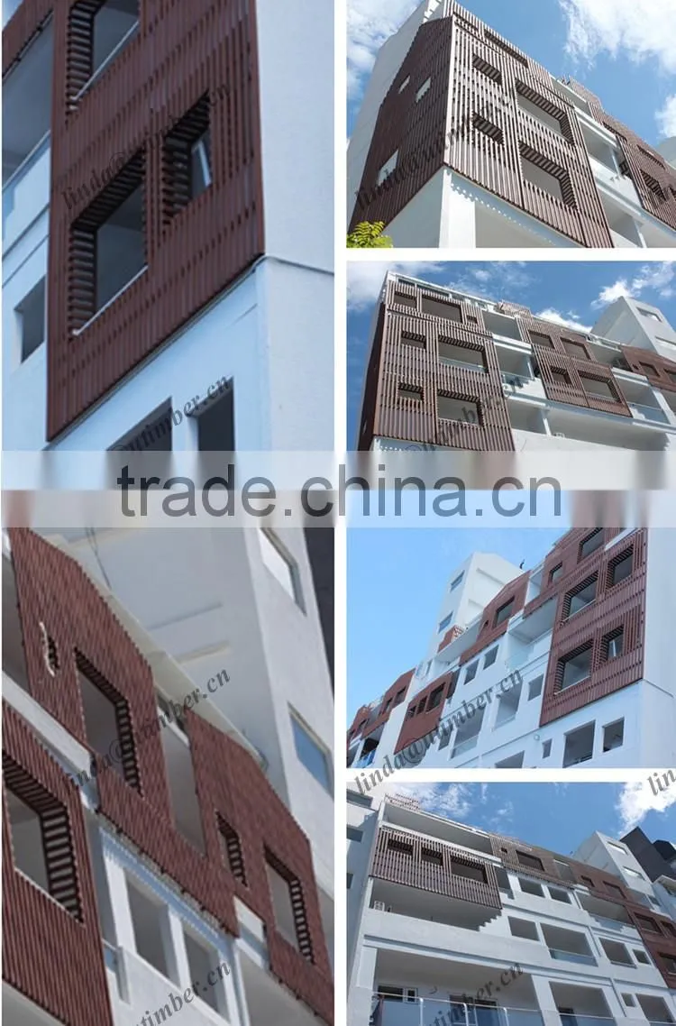 UV Resistance WPC Outdoor Wall Cladding