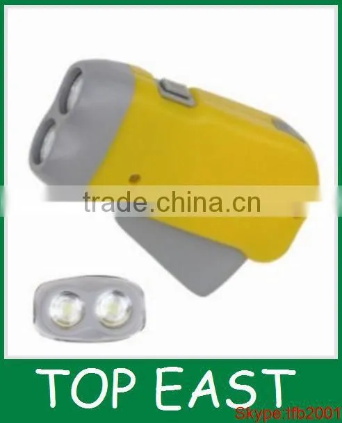 Manual pressure self-generating Marine emergency lighting,emergency torch light