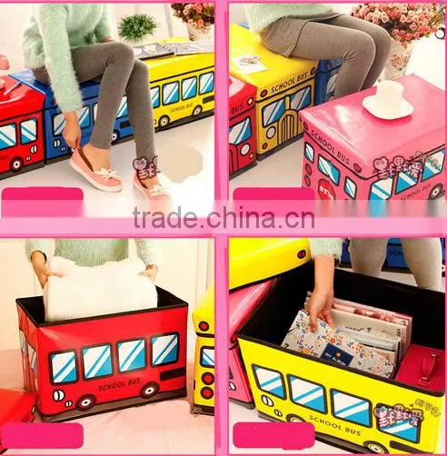 Car Style Carton Multi Folding Storage Box Chair