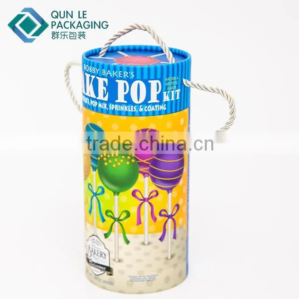 Wholesale Round Paper Tea Tin Cans for Food Packaging