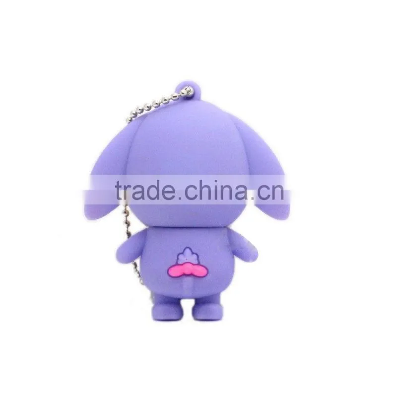 Emulation Dog shape PVC Memory Flash mp3 multimedia player usb flash disk