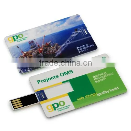 white business card usb pendrive 4gb without logo