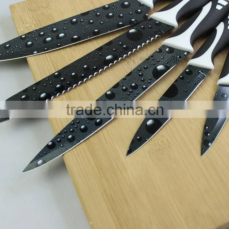 Fashion kitchen knife set