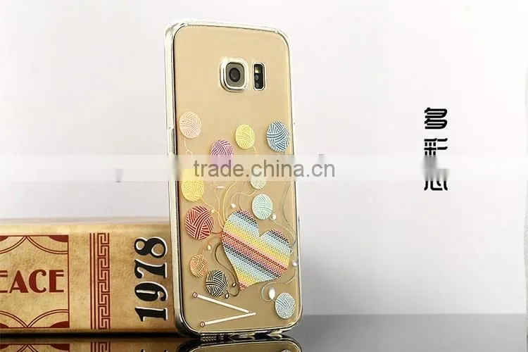 Exquisite Transparent Coloured Drawing Silicone Soft Case for Samsung