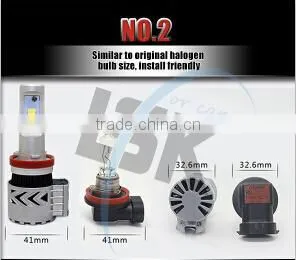 Wholesale price H13 led car light high lumen 6000LM 40W car led headlight