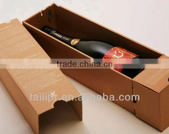 Hot sale Wine case packaging box / Wine packing Box / cardboard wine box *WB20130522-2