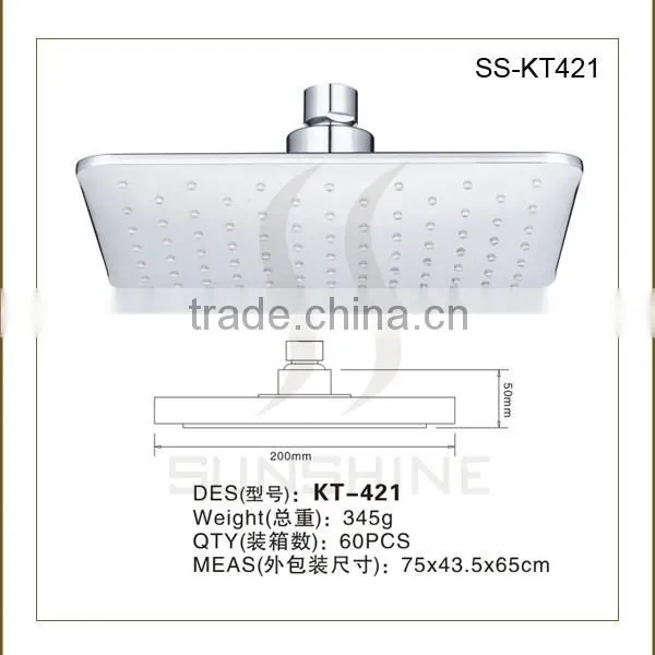 SS-KT421 Bathroom Factory High Flow Shower Head