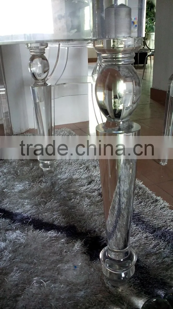 acrylic furniture wholesale transparent acrylic table legs