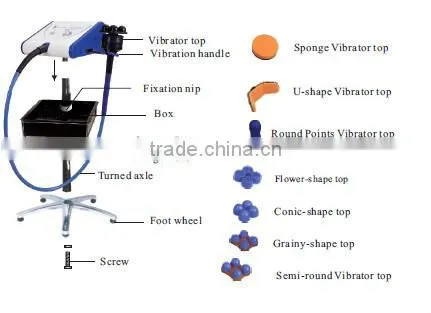 K-100 newest technology g5 vibration machine vibrating slimming made in china