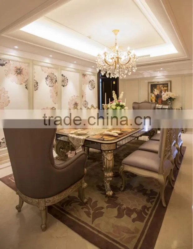European Style arabic luxury classic italian dining room sets