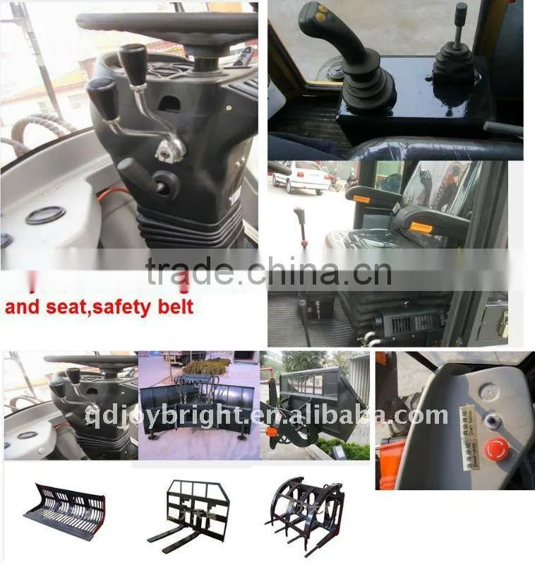 1ton mini loader with cabin load hydraulic,Japan YANMAR engine 34hp,hydraulic drive system,CE prove