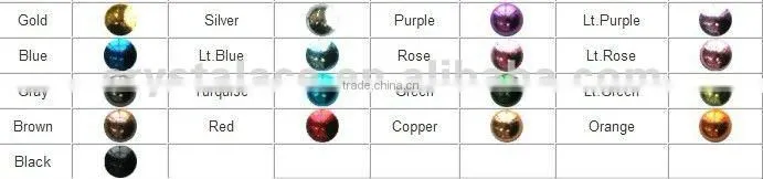 China hot fix rhinestuds factory wholesale