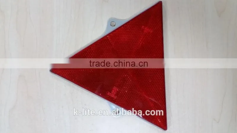 warning triangle reflector
