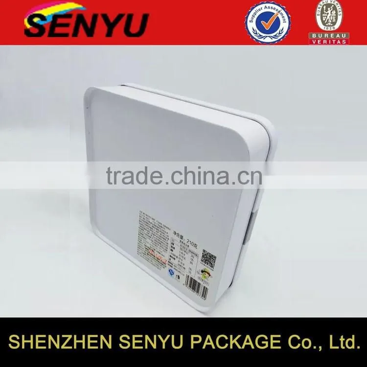 Mass Production Metal Square Tin Box for Cookie and Candy