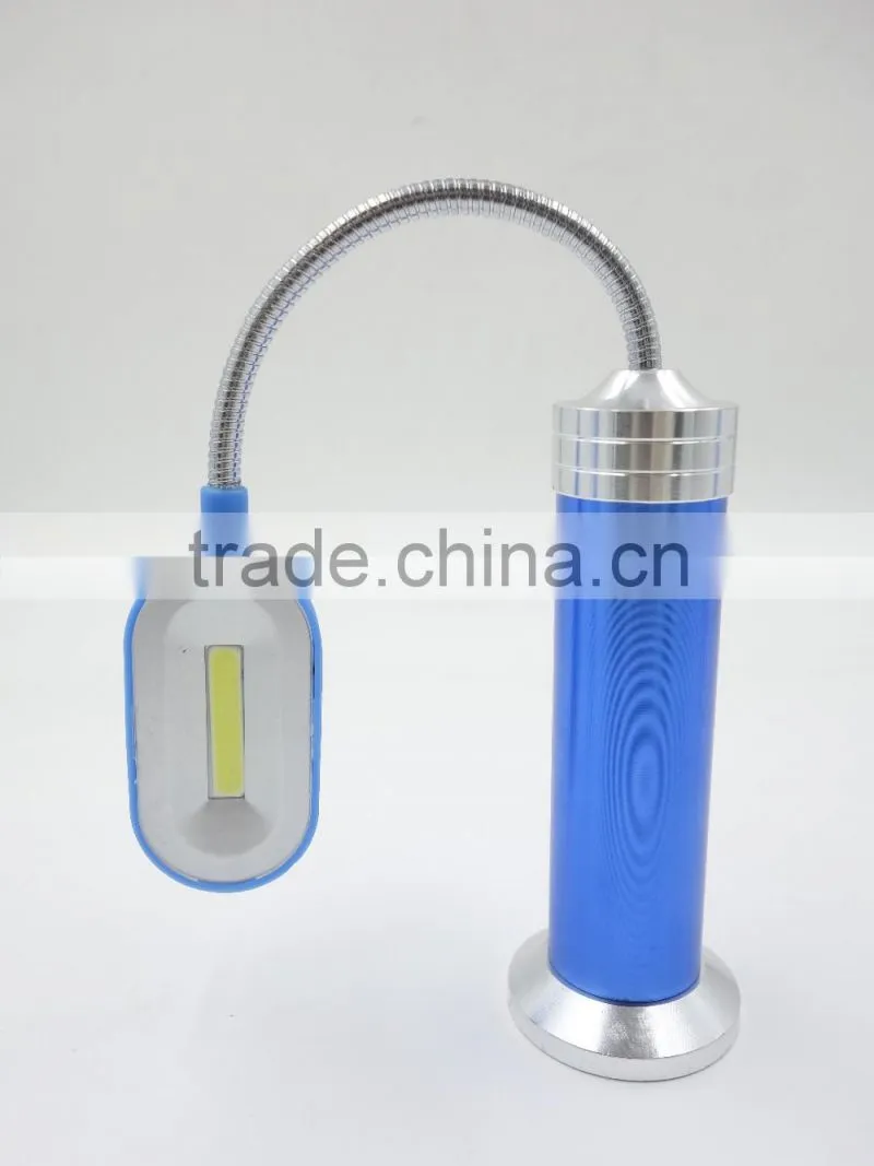 Blue And Camouflage COB Adjustable Book Light With Magnet