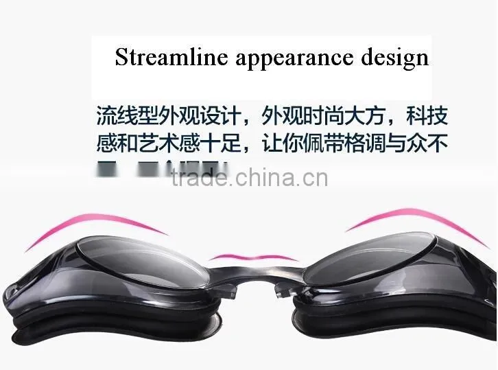 Excellent performance silicone anti fog swim mask goggles
