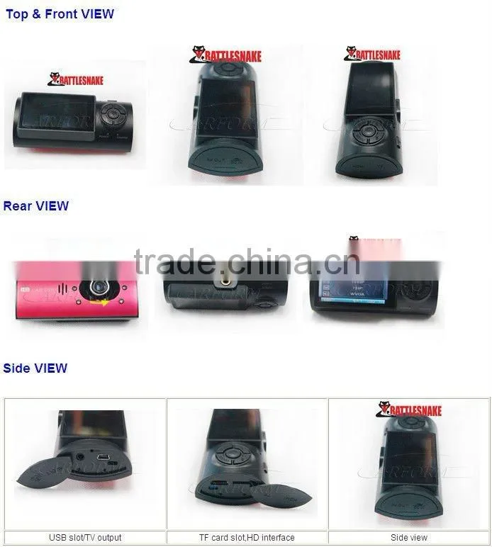 hd 1080P Car DVR driver recorder driver recorder hd car dvr camera