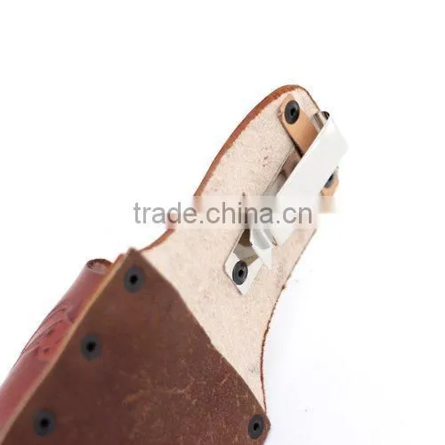 2015 Hot Sale Custom Full Grain Genuine Leather Bottle Holster