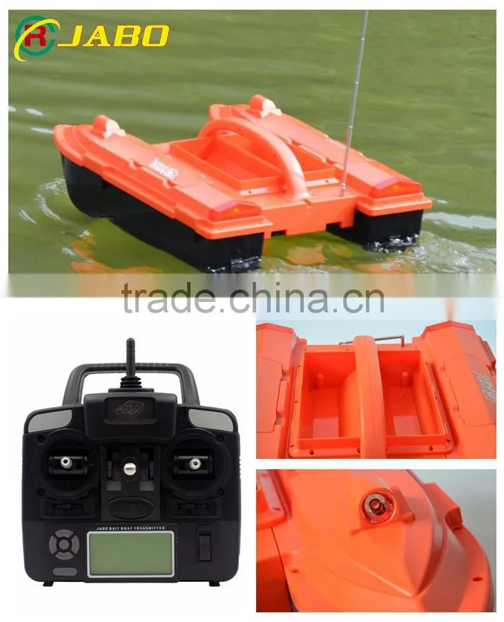 Radio control boat fishing JABO 5CG remote control fishing bait boat (GPS & sonar fish finder)